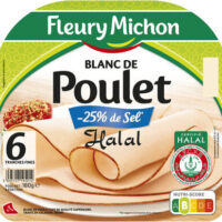 White Chicken  Halal - 25% from Salt  - 6 tranches Fine