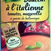 Douceur à l'italienne Tomato, Mozzarella Cheese and pointe from Balsamic