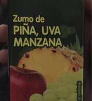 Zumo from Pineapple, uva, Apple
