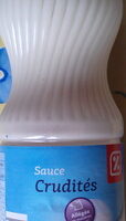 Sauce with raw Vegetables allégée in matières grasses 15,8% Less Fat