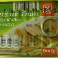Filets from Thon à l'Oil d'olive Extra Virgin - Dia