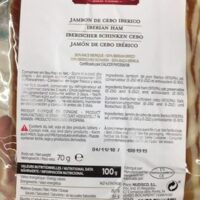 Ham from Cebo iberico