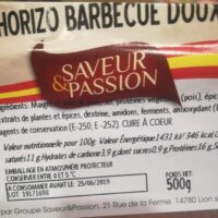 Chorizo barbecue Soft
