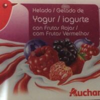 Helado from Yogurt with Fruits