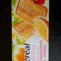 Céréal Small Gâteaux Au Soja and à L'orange