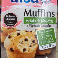 Muffin Éclats from Noisettes & Pépites from Chocolate