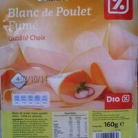 White Chicken Smoked  (Qualité Choix) 4 Tranches