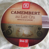 Camembert (22% Less Fat) Milk Cru – 250 g – Dia Camembert (22% Less Fat) Milk Cru - 250 g - Dia