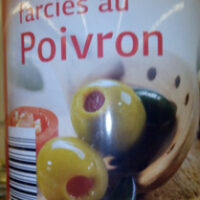 Olives Green farcies with poivrons