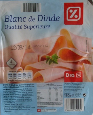 Blanc from Turkey (Qualité Supérieure) 4 Tranches Blanc from Turkey (Qualité Supérieure) 4 Tranches