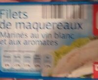 Filets from Maquereaux (Marinés vin white and with aromates)
