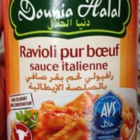 Ravioli pur  Beef Sauce Italianne