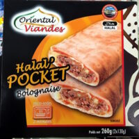 Halal' Pocket Bolognaise surgelé