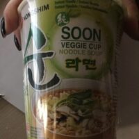 Nong Shim Instant Noodles Veggie Cup Noodle Soup Mild, 67 g
