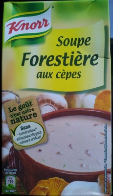Soup Forestière with cèpes Soup Forestière with cèpes