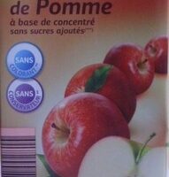Apple Juice à base from Concentrate