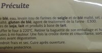 Baguette précuite