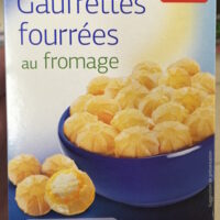 Gaufrettes fourrées Cheese