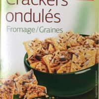 Crackers ondulés Cheese / Seeds