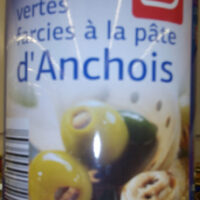 Olives Green farcie  pâte Anchovy