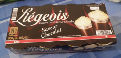 Liégeois Flavor Chocolate Dia Liégeois Flavor Chocolate Dia