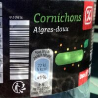 Pickles aigres-doux Pickles aigres-doux