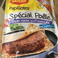 Maggi PapillotesSteak haché Provençale Maggi PapillotesSteak haché Provençale