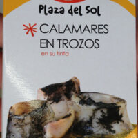 Calamares in Chunks in su tinta