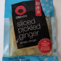 Sliced pickled Ginger Sliced pickled Ginger