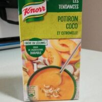 Soup potiron Coconut and Lemonelle
