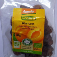 Apricots Dried issus from L'agriculture Biodynamique Rapunzel