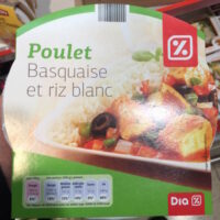 Chicken Basquaise and riz blanc