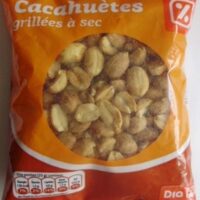 Peanuts grillées à sec