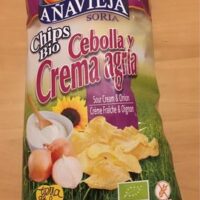 Chips Creme Fraiche and Onions