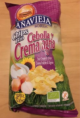 Chips Creme Fraiche and Onions Chips Creme Fraiche and Onions