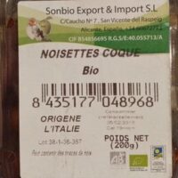 Noisettes coque