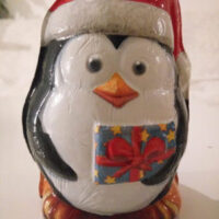 Pingvin, üreges tejcsoki figura