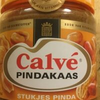 Pindakaas, stukjes pinda
