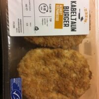 Burger from Cabillaud pand