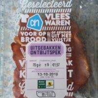 Uitgebakken Ontbijtspek