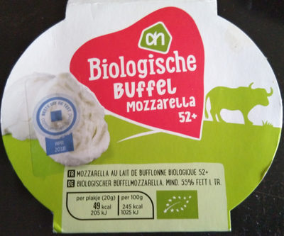 Biologische BuffelMozzarella Cheese 52+ Biologische BuffelMozzarella Cheese 52+