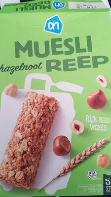 Muesli Hazelnut reep Muesli Hazelnut reep