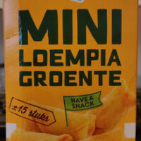 mini loempia groente
