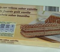 Waffer recheio Flavor baunilha