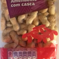 Amendoins com casca