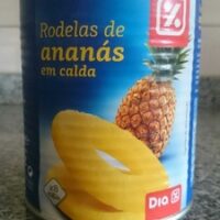 Rodelas from Pineapple in calda