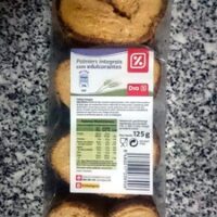 Palmiers integrais com edulcorantes