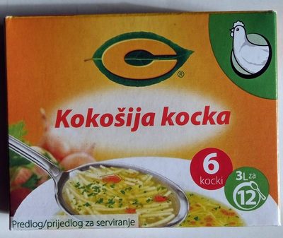 C Kokošija kocka C Kokošija kocka