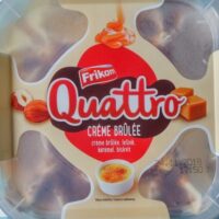 Quattro creme brulee