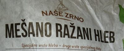 Mešano ražani hleb Mešano ražani hleb